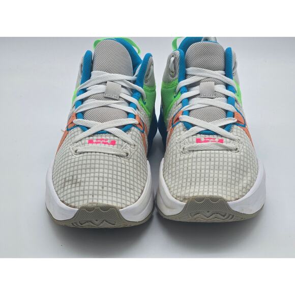 NIKE LEBRON WITNESS VII 7 GREY FOG-HYPER PINK SZ 7.5 [DM1123-003] - Picture 6 of 8